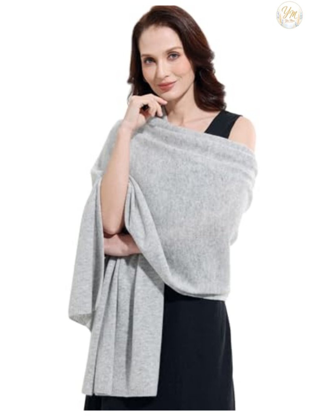 Cashmere Blend Wrap Stole Pashmina Shawl Women Extra Large Travel Scarf